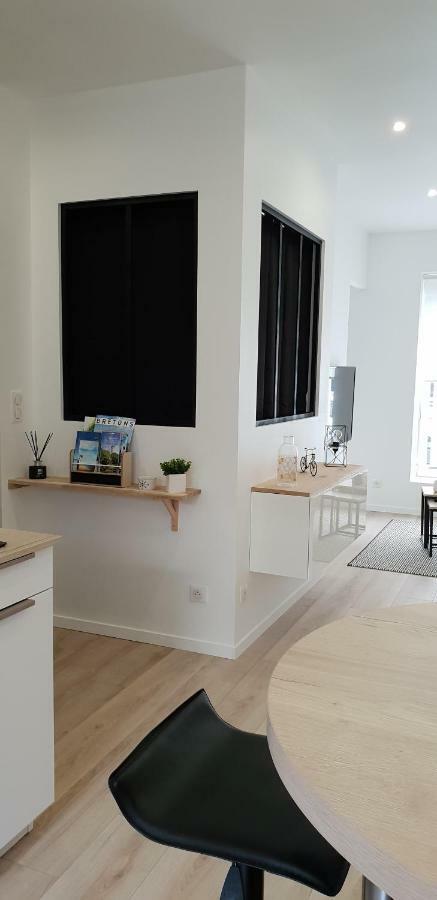Ferienwohnung Le P'Tit Atelier, Terrasse Privative Lorient Exterior foto