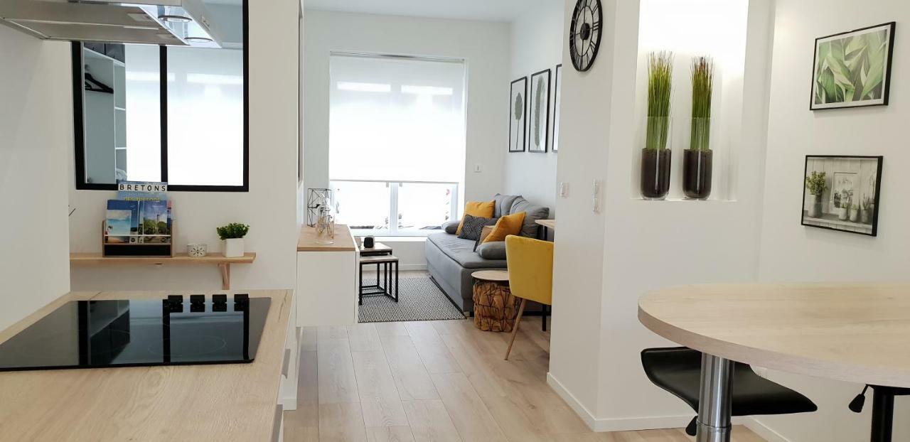 Ferienwohnung Le P'Tit Atelier, Terrasse Privative Lorient Exterior foto